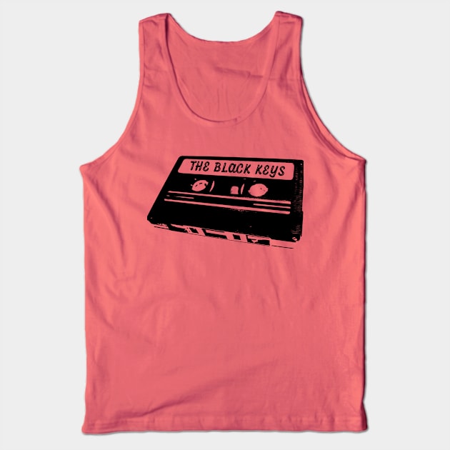 The black Keys Tank Top by Siaomi